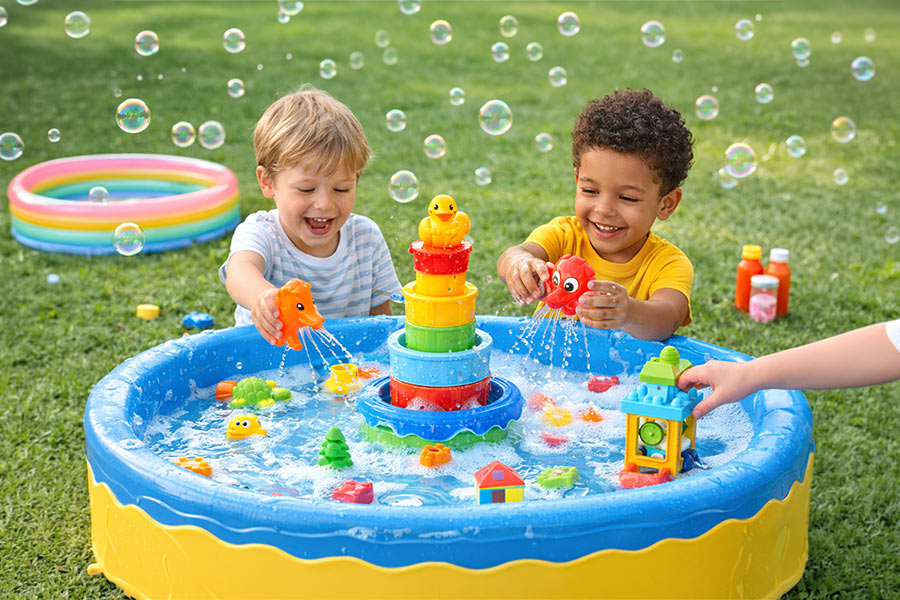Bubbles & water play