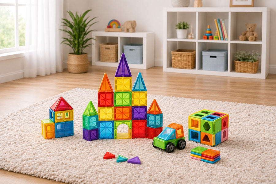 Magnetic tiles
