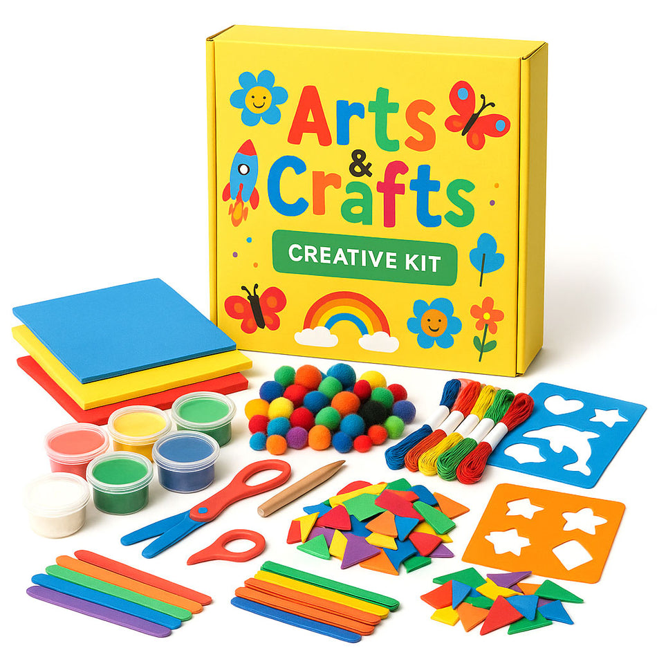Soft Craft And Activity Box With Storage Box