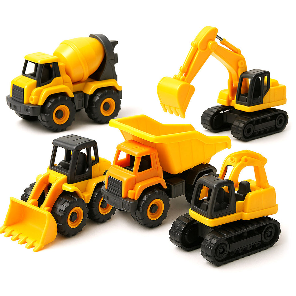 Fun Toy Construction Truck Set For Early Learners