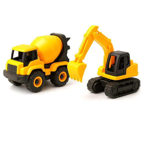 Fun Toy Construction Truck Set For Early Learners