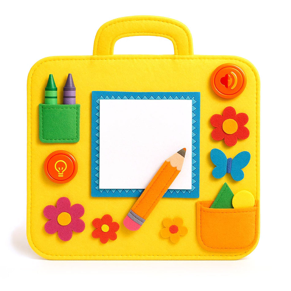 Colorful Craft And Activity Box Designed For Preschoolers