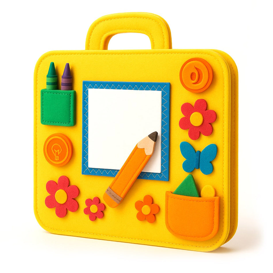 Colorful Craft And Activity Box Designed For Preschoolers