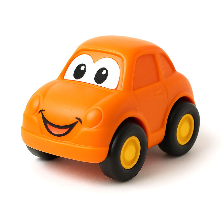 Playful Pull Back Toy Car Set For Early Learners