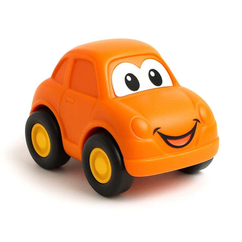 Playful Pull Back Toy Car Set For Early Learners