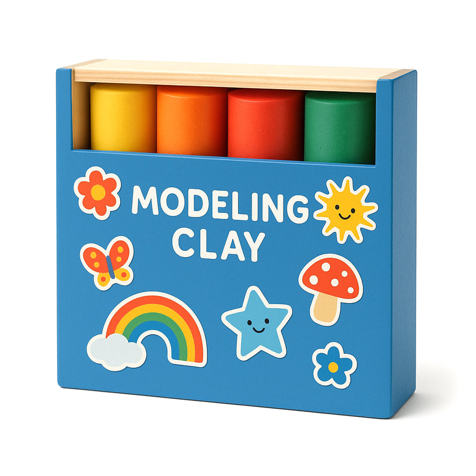 Interactive Modeling Clay Activity Kit With Safety Features