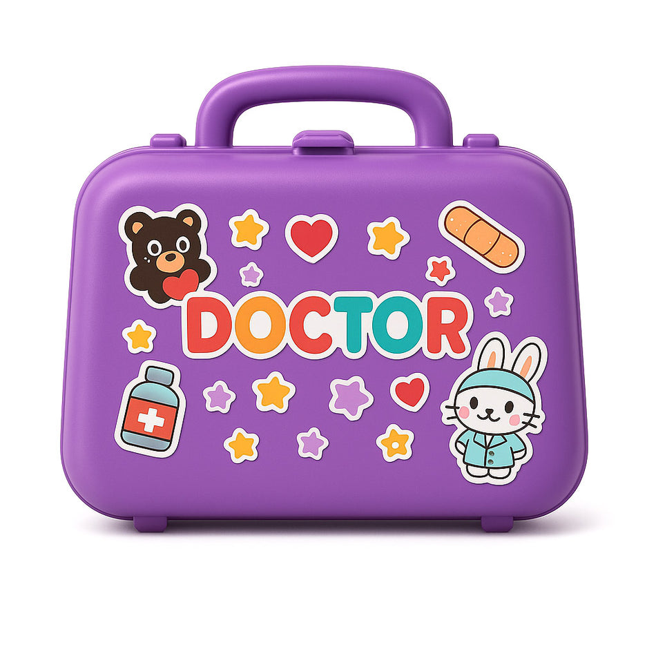 Bright Kids Doctor Play Set With Animal Designs
