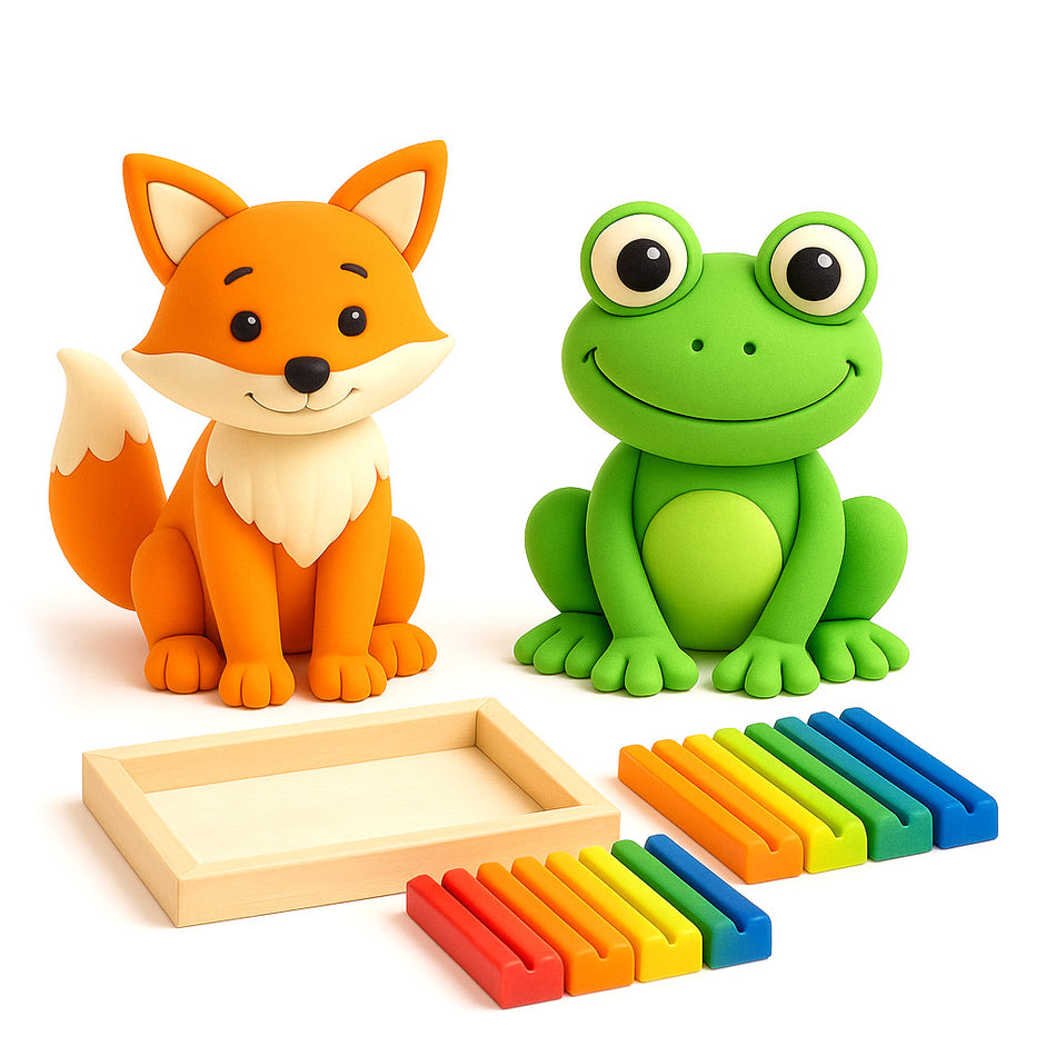 Bright Modeling Clay Activity Kit With Safety Features