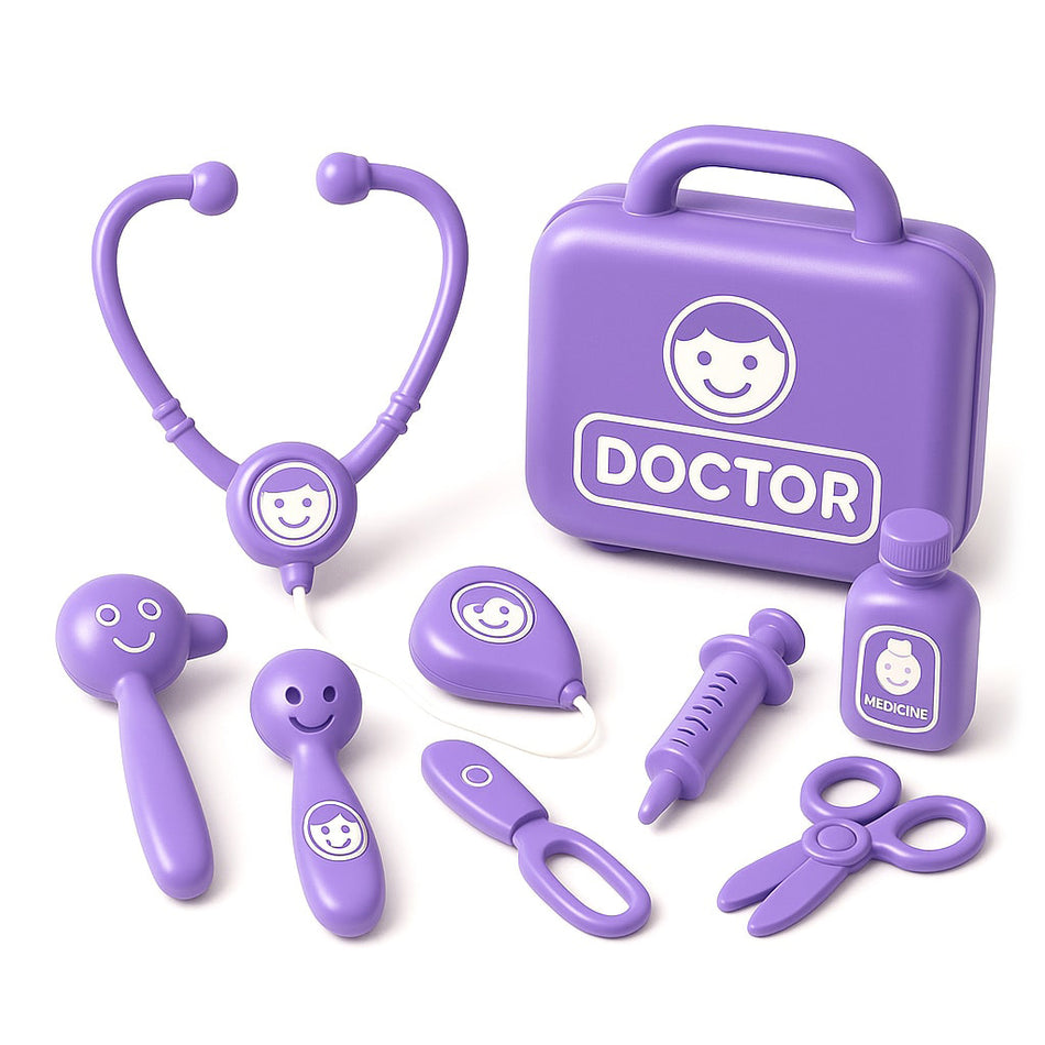 Deluxe Kids Doctor Play Set With Storage Box