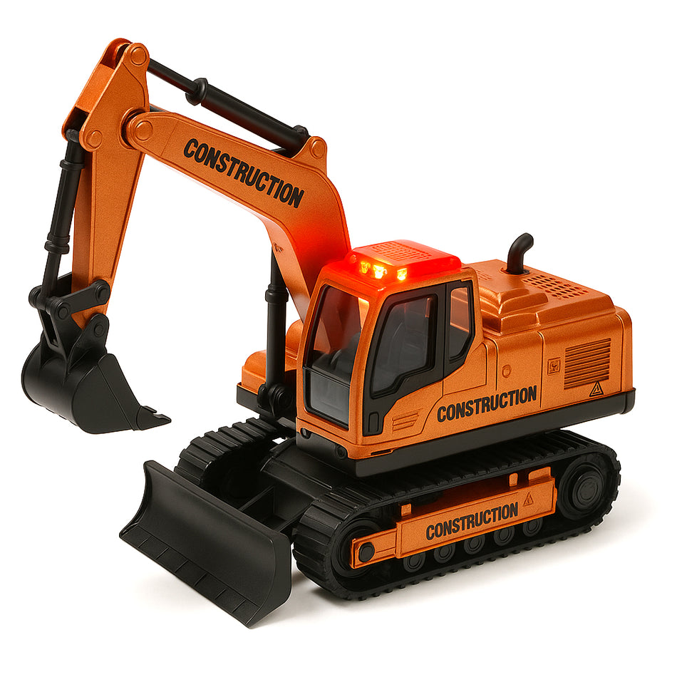 Interactive Toy Construction Truck Set With Surprise Elements