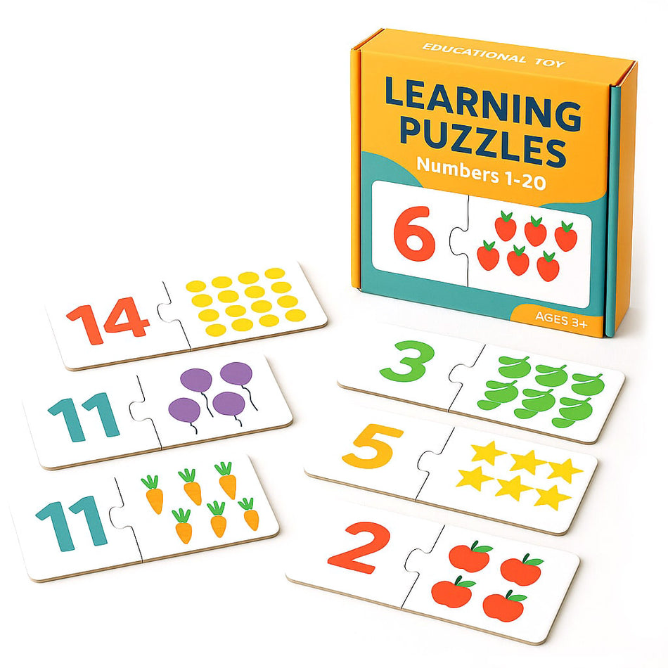 Educational Interactive Learning Puzzle For Early Learners