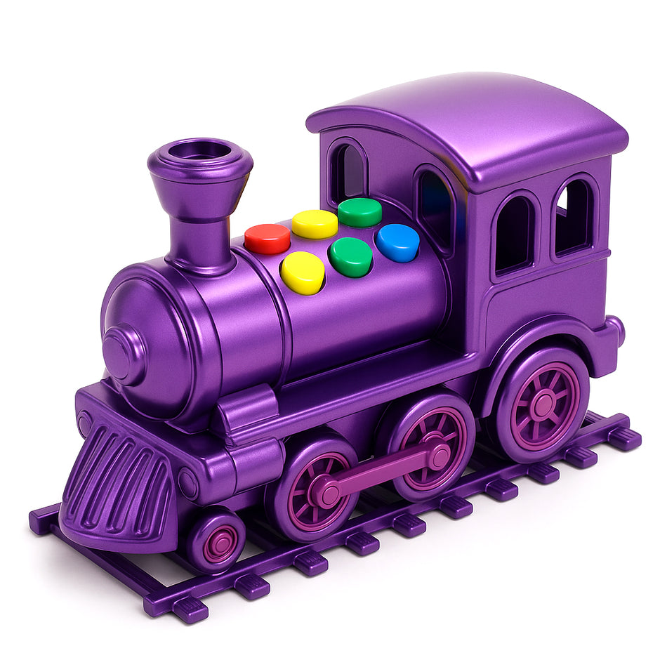 Creative Wooden Train Play Set With Surprise Elements