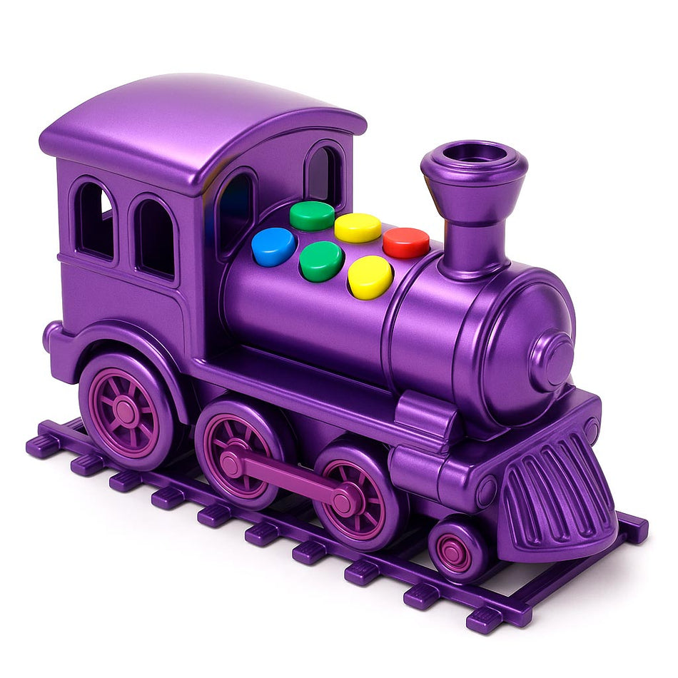 Creative Wooden Train Play Set With Surprise Elements