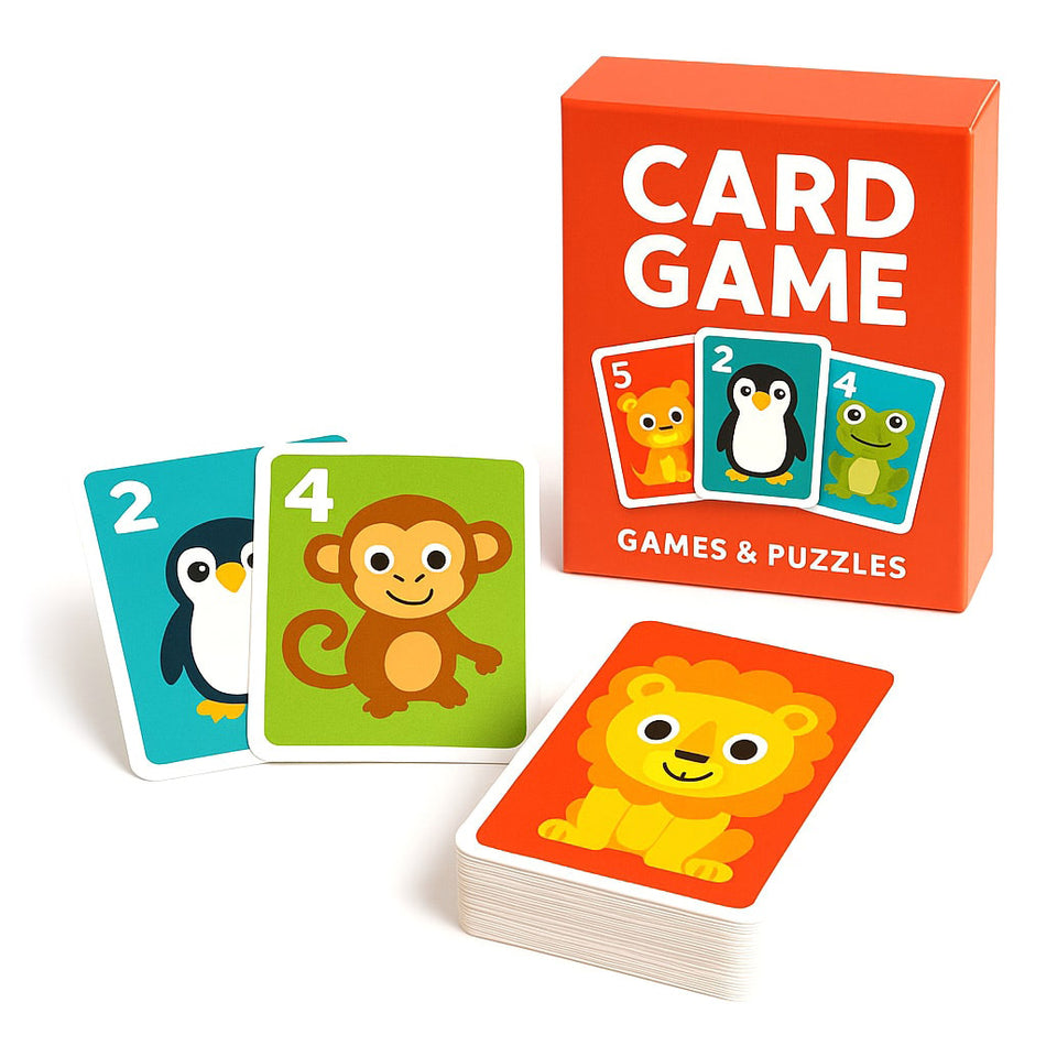 Creative Kids Card Game Designed For Preschoolers