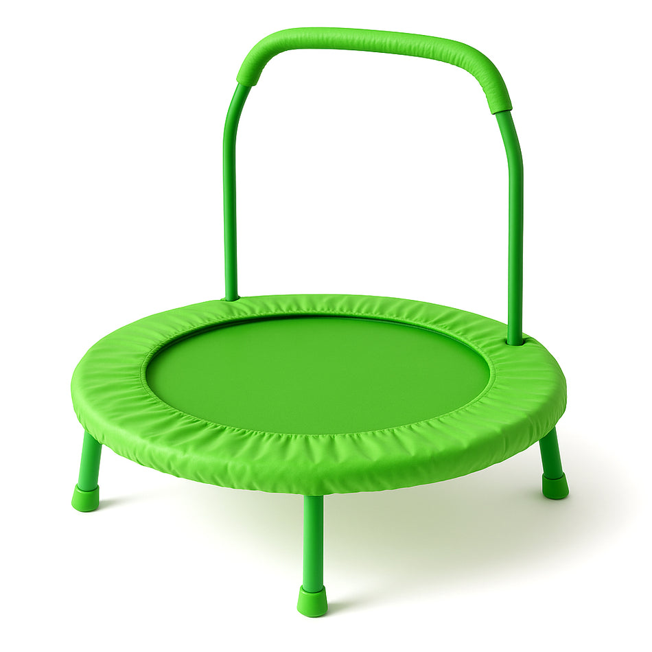 Playful Kids Trampoline With Storage Box