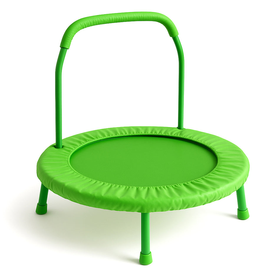Playful Kids Trampoline With Storage Box