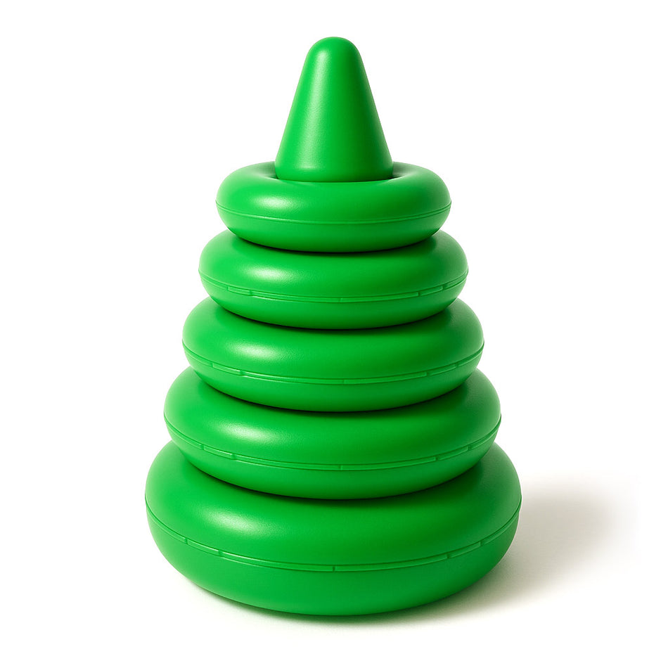 Colorful Colorful Stacking Rings For Ages Three And Up
