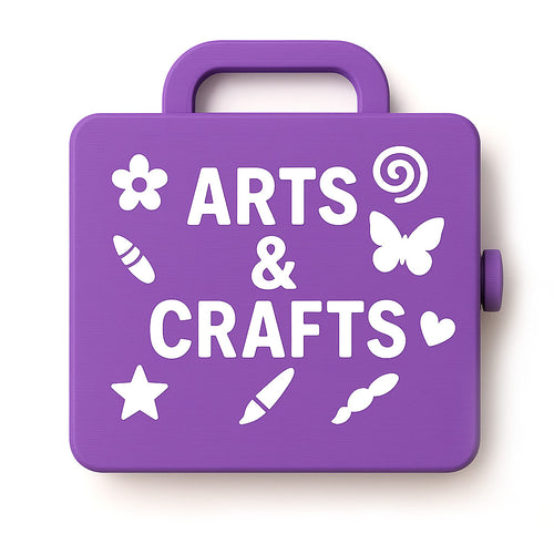 Bright Craft And Activity Box For Indoor Fun