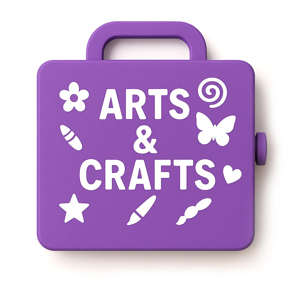 Bright Craft And Activity Box For Indoor Fun