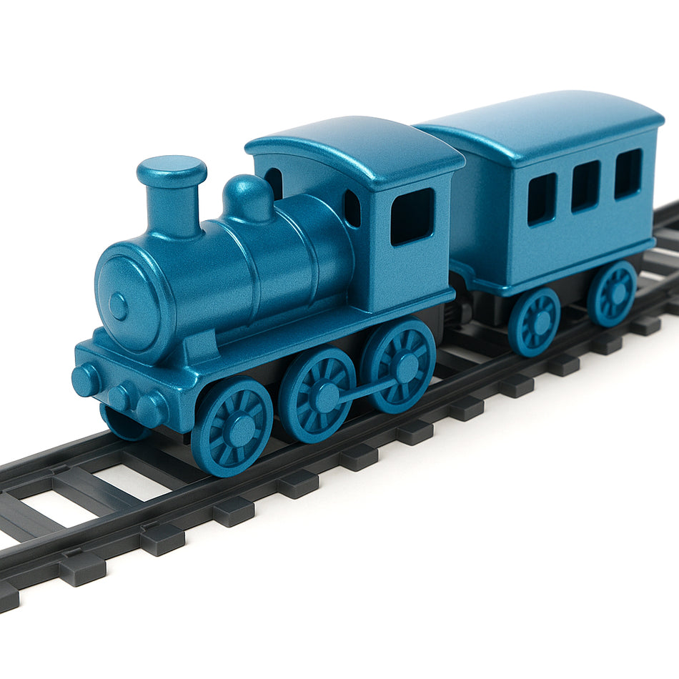 Soft Wooden Train Play Set With Surprise Elements