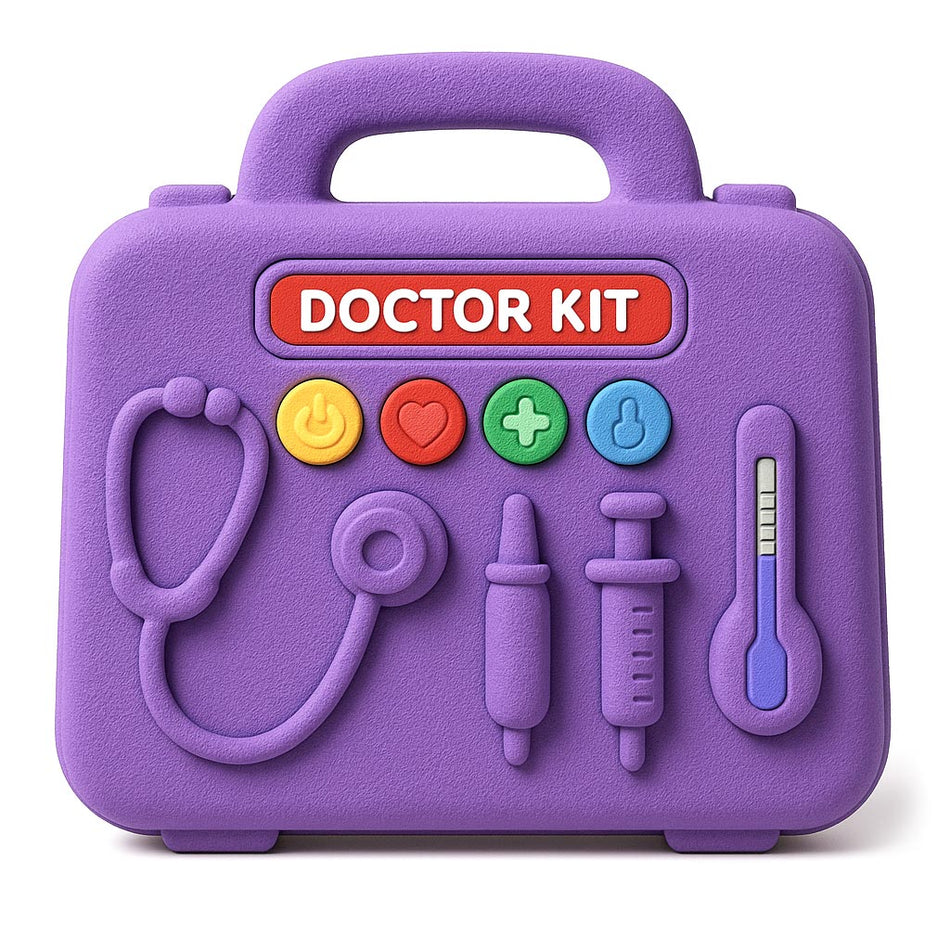 Educational Kids Doctor Play Set For Ages Three And Up