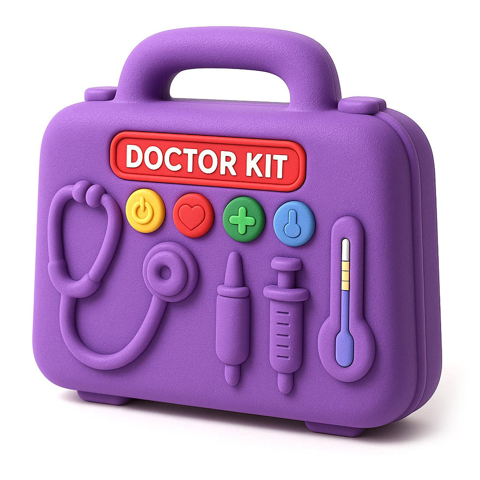 Educational Kids Doctor Play Set For Ages Three And Up