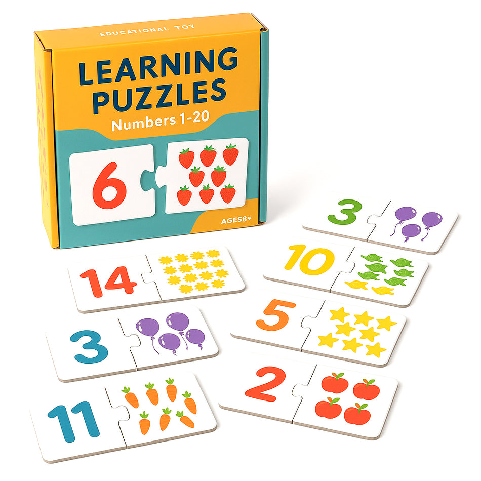 Educational Interactive Learning Puzzle For Early Learners