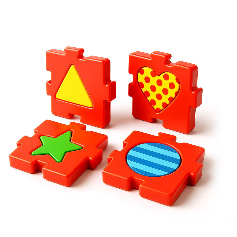 Educational Interactive Learning Puzzle For Creative Play