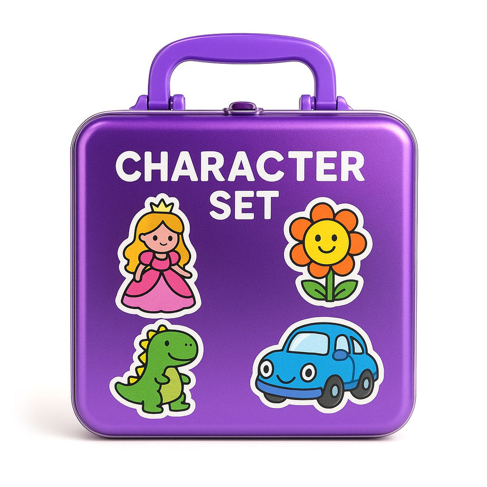 Fun Character Action Figure Pack With Animal Designs