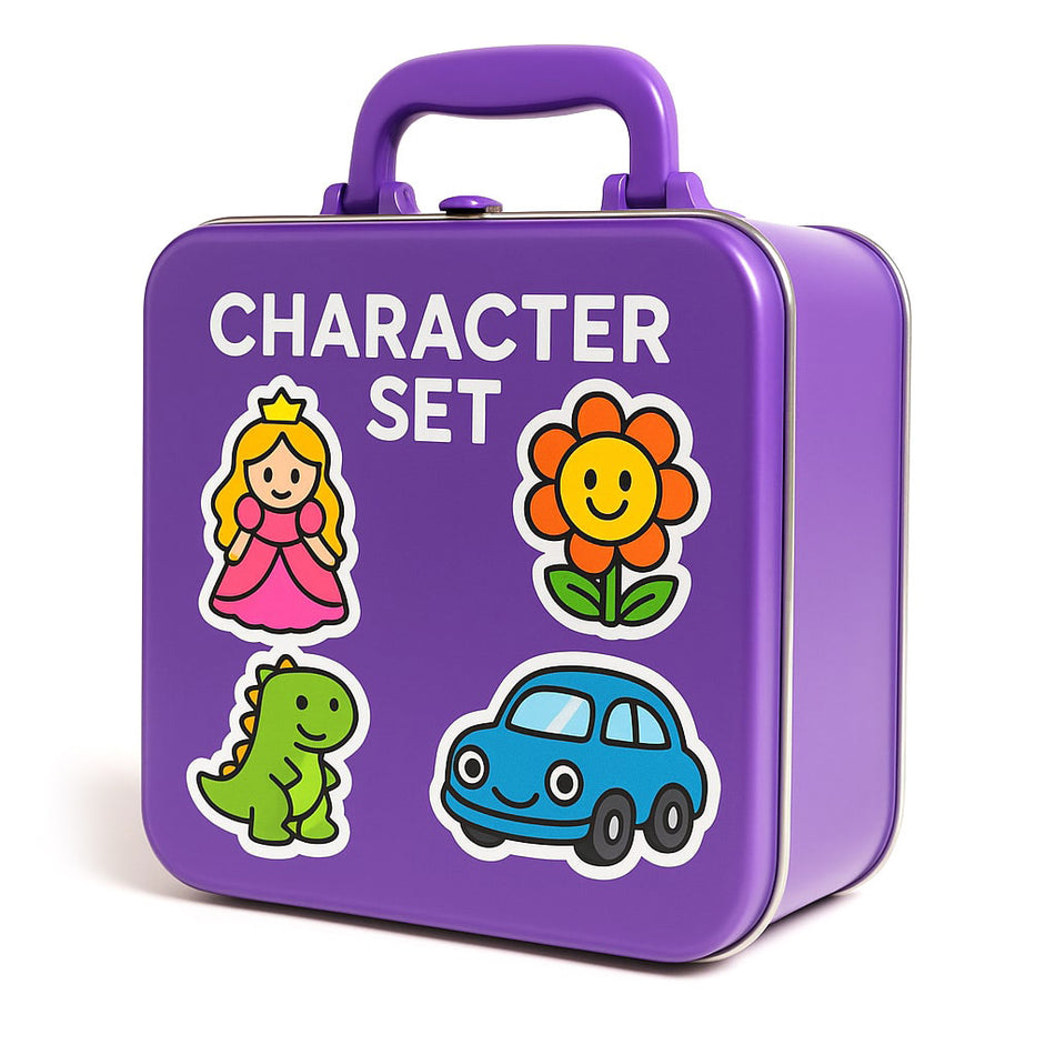 Fun Character Action Figure Pack With Animal Designs