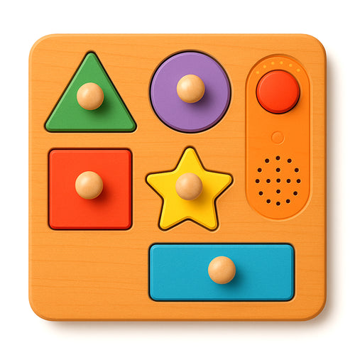 Cuddly Interactive Learning Puzzle Designed For Preschoolers