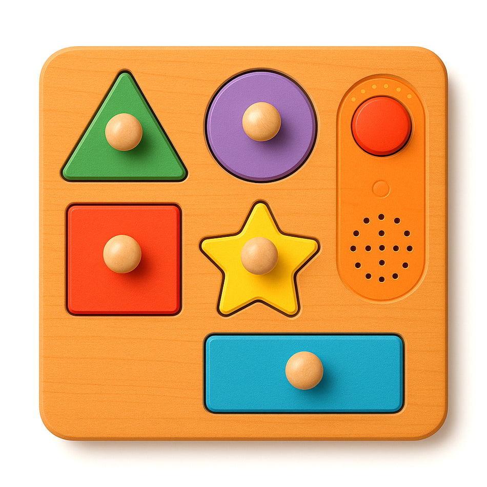 Cuddly Interactive Learning Puzzle Designed For Preschoolers