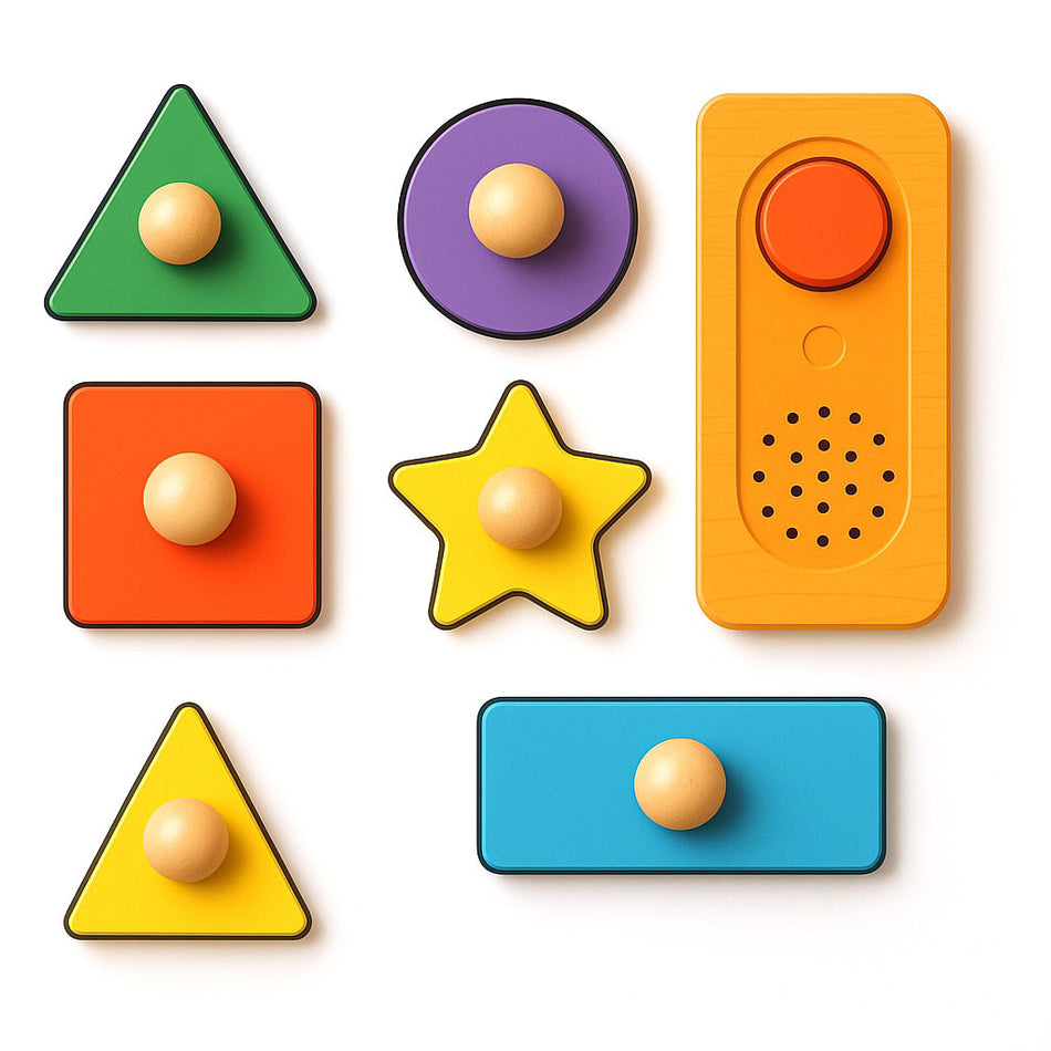 Cuddly Interactive Learning Puzzle Designed For Preschoolers