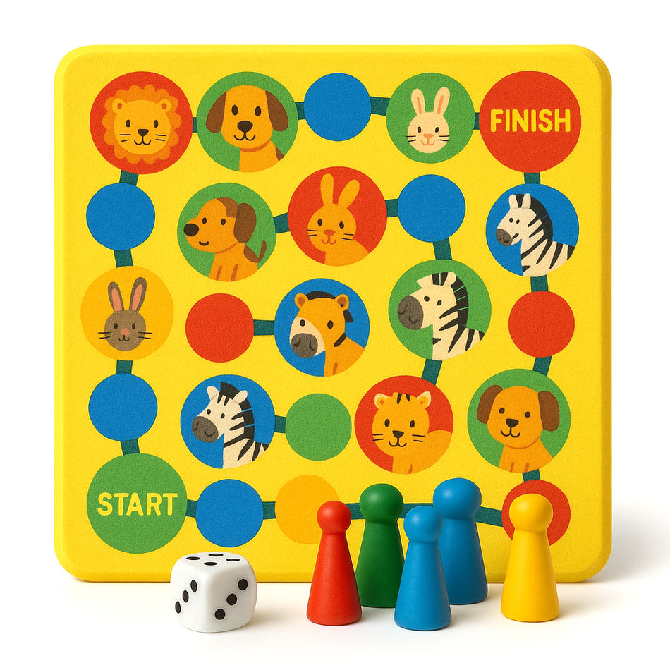 Playful Family Board Game With Surprise Elements