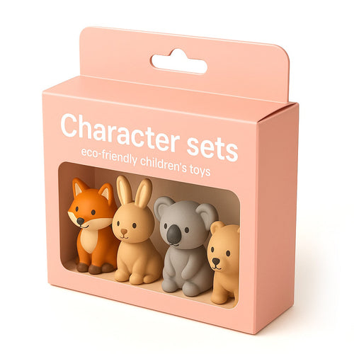 Cuddly Character Action Figure Pack For Ages Three And Up
