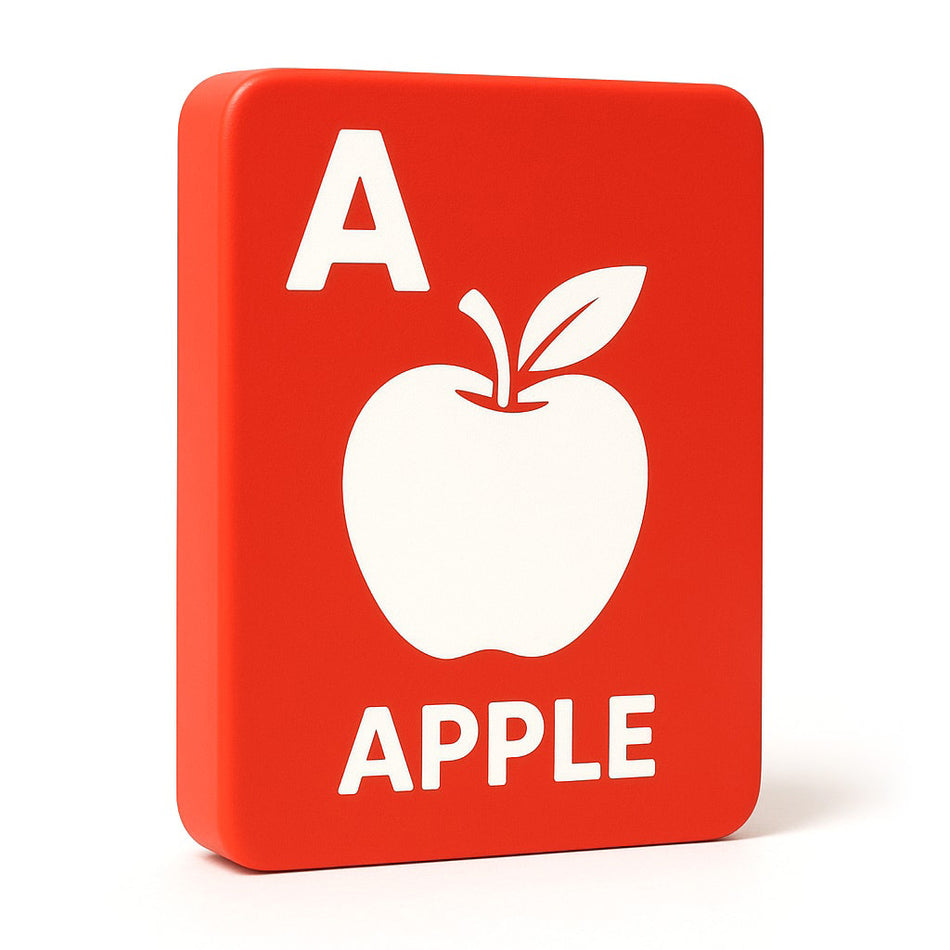 Colorful Learning Flashcard Pack Designed For Preschoolers