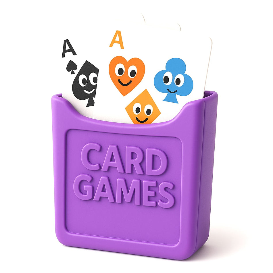 Educational Kids Card Game With Safety Features