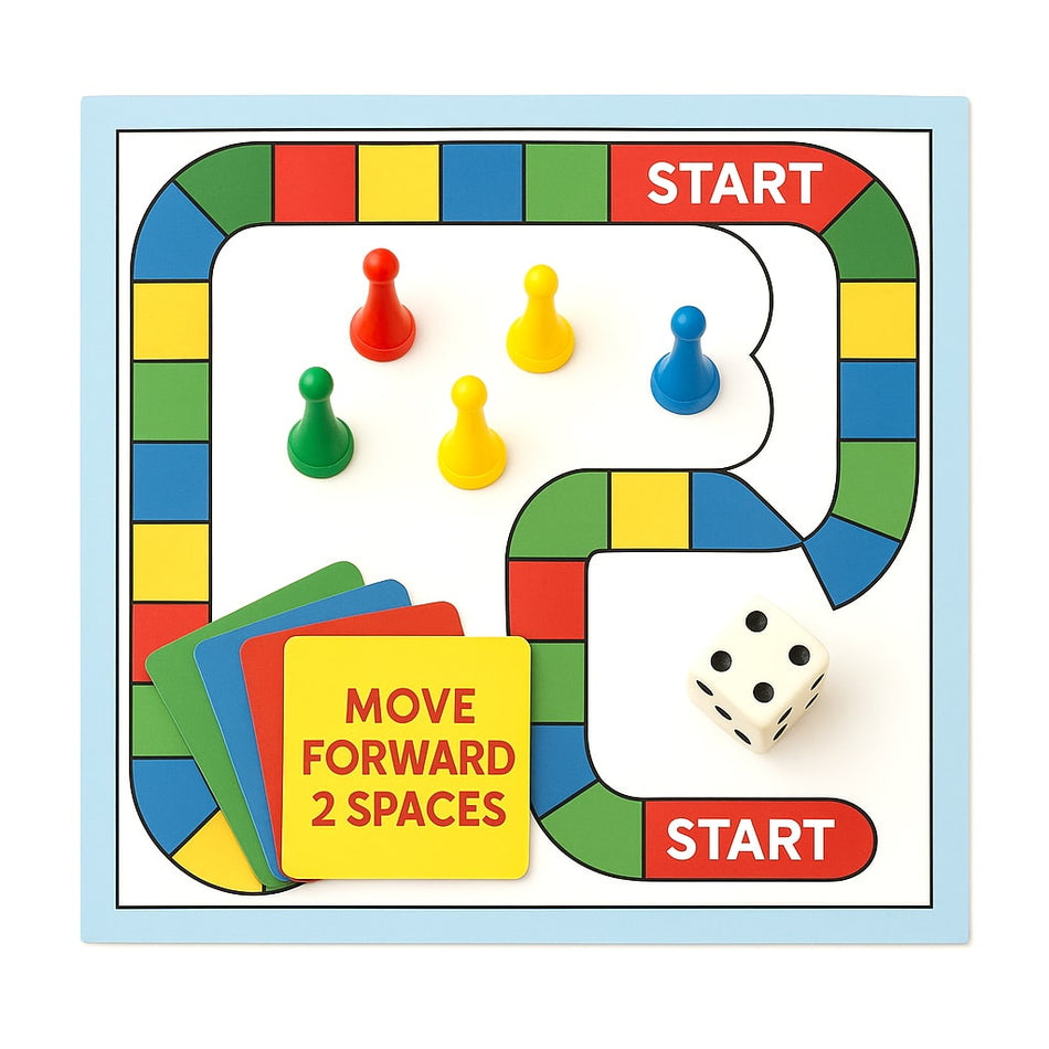 Playful Family Board Game For Toddlers And Kids