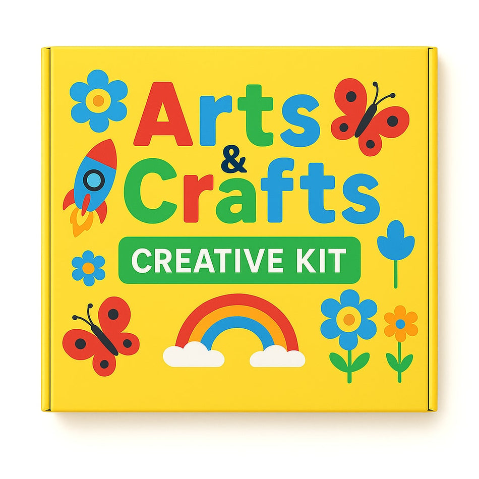 Soft Craft And Activity Box With Storage Box