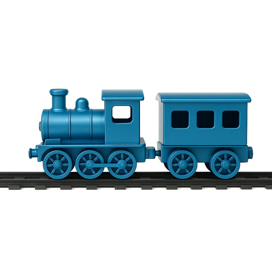 Soft Wooden Train Play Set With Surprise Elements