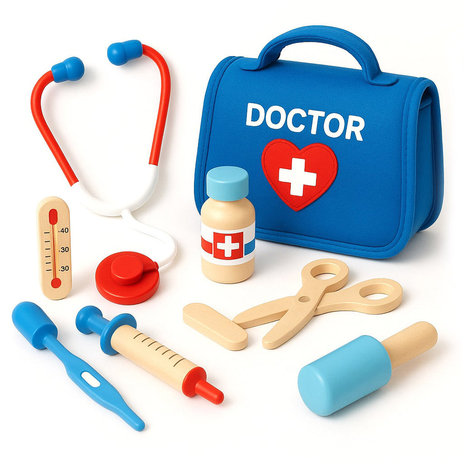 Soft Kids Doctor Play Set For Indoor Fun