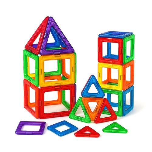 Educational Magnetic Building Tiles With Safety Features